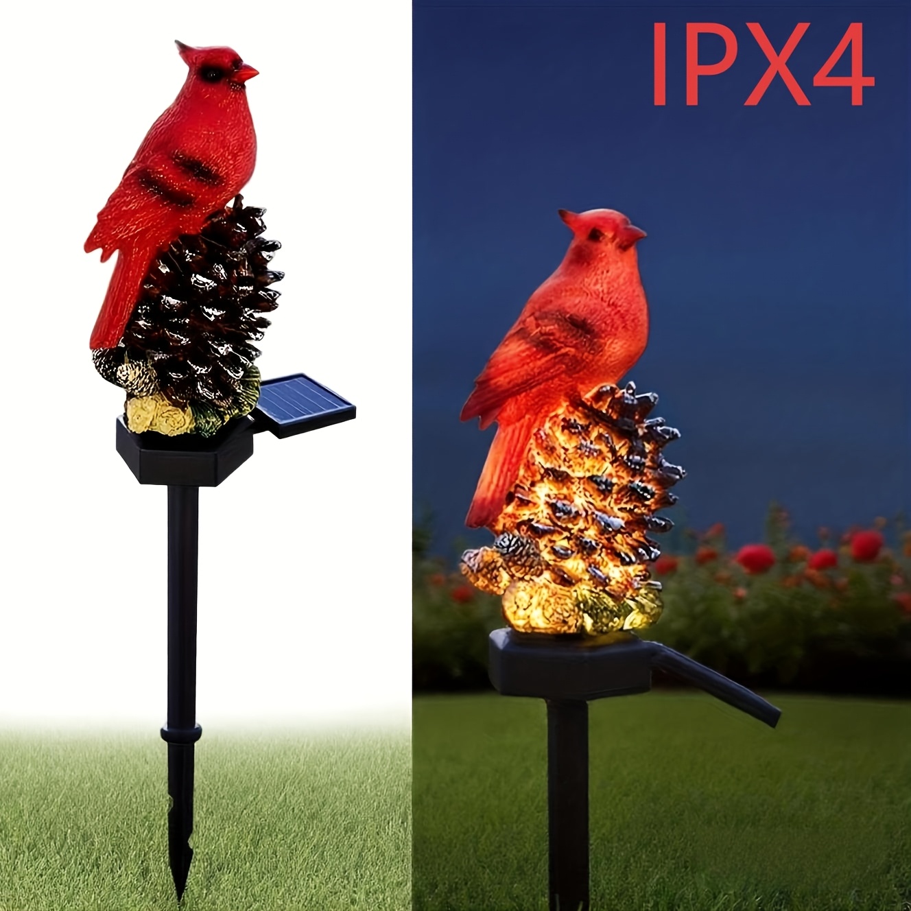 solar powered   pine cone lights for outdoor lawn decoration   a cozy atmosphere   or porch during winter