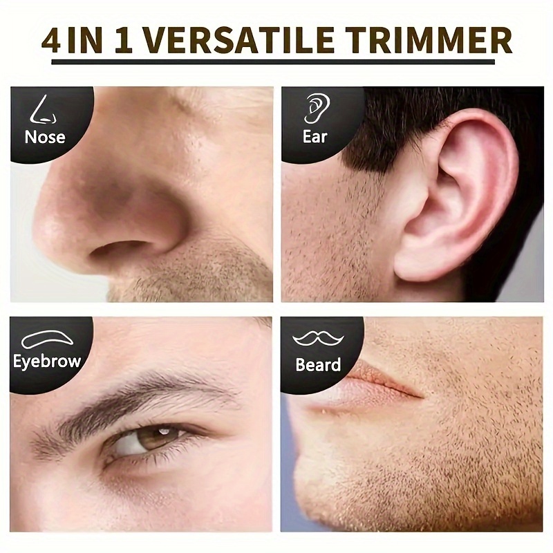   professional rechargeable nose hair   electric shaver haircut cut nose hair eyebrow knife   km 6630 easter gift Product details 3