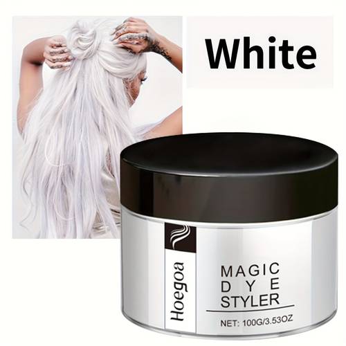 6 vibrant colors hair dye wax 100g long easy to style for trendy looks