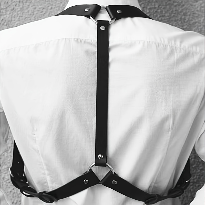 Edgy Adjustable Shirt Cumberbund Belt with Studs & Metallic Buckle