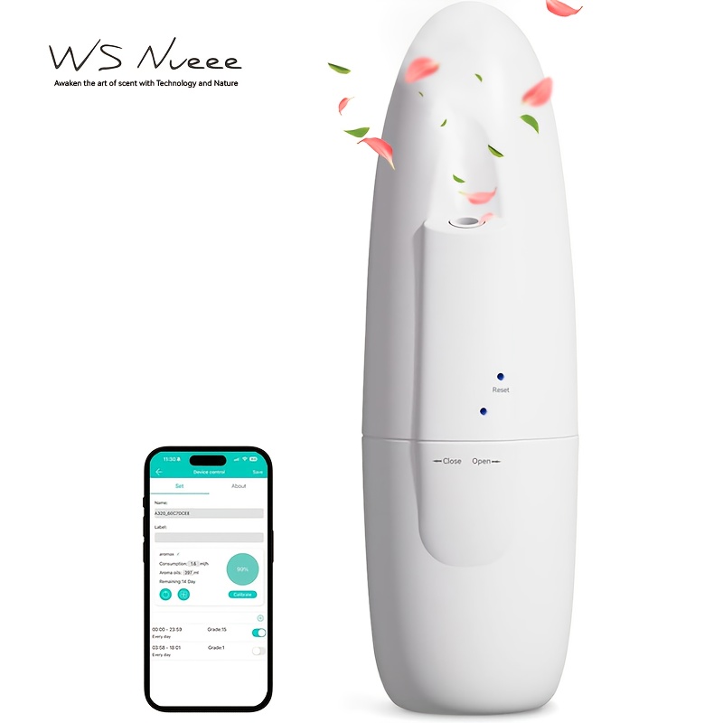 TEMU Waterless Essential Oil Diffuser - Scent Diffuser, Plug-in Portable, Oil Diffuser Large Room, Diffuser - Wall Professional Oil Diffuser With