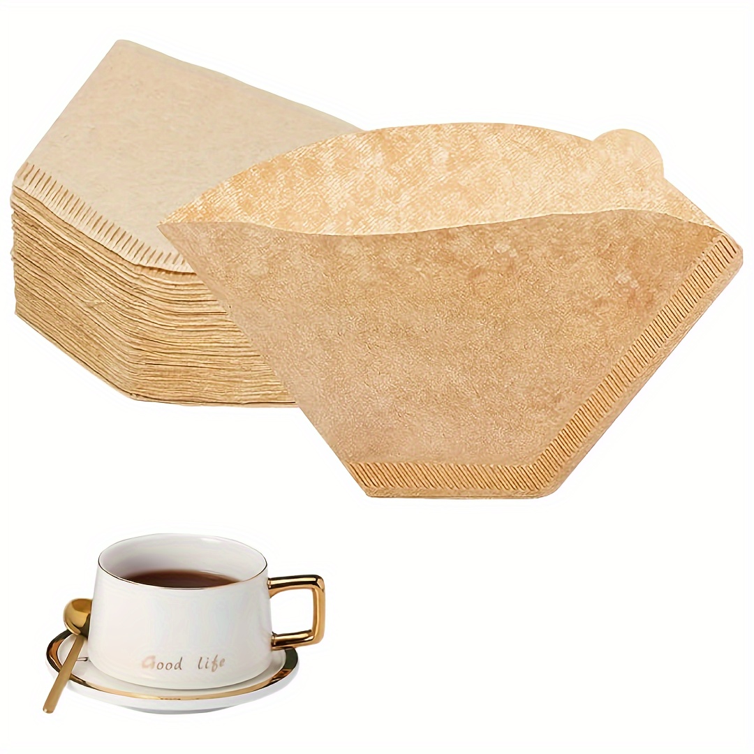 Coffee Filter #4, Cone Coffee -12 Cups, Disposable Coffee Filters Paper For Smooth And , Pour Over And Coffee Maker