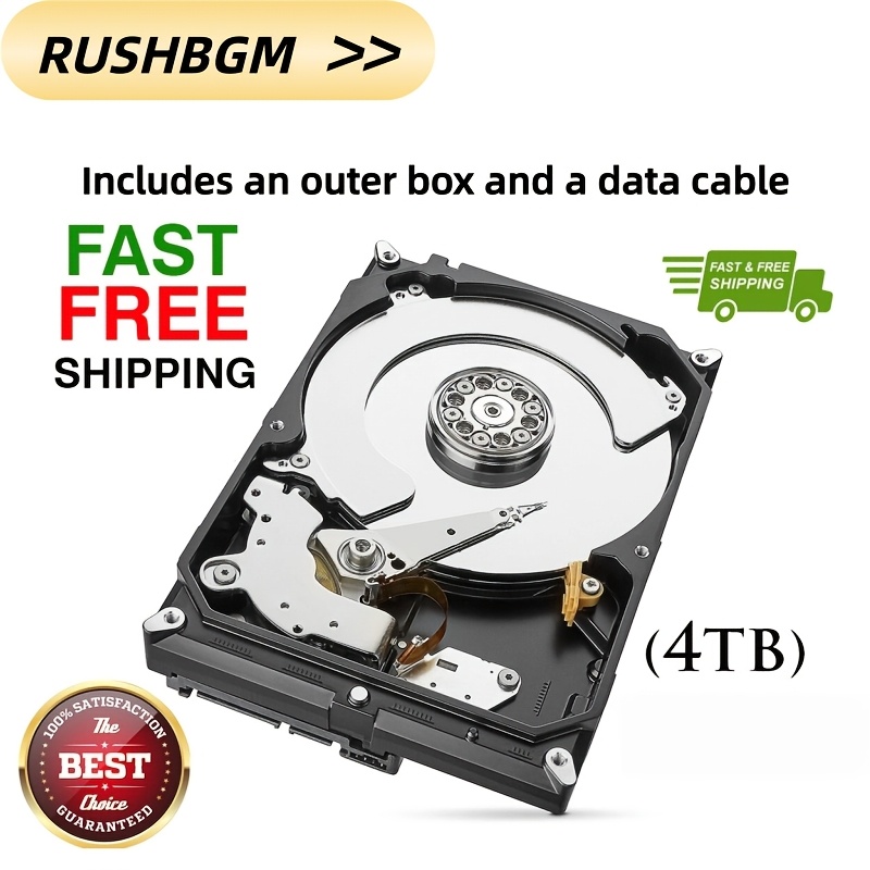 new high speed external hdd 4tb large capacity external hard drive usb3 0 high speed transfer laptop storage expansion and backup plug and play     with a free micro b 3 0 data cable