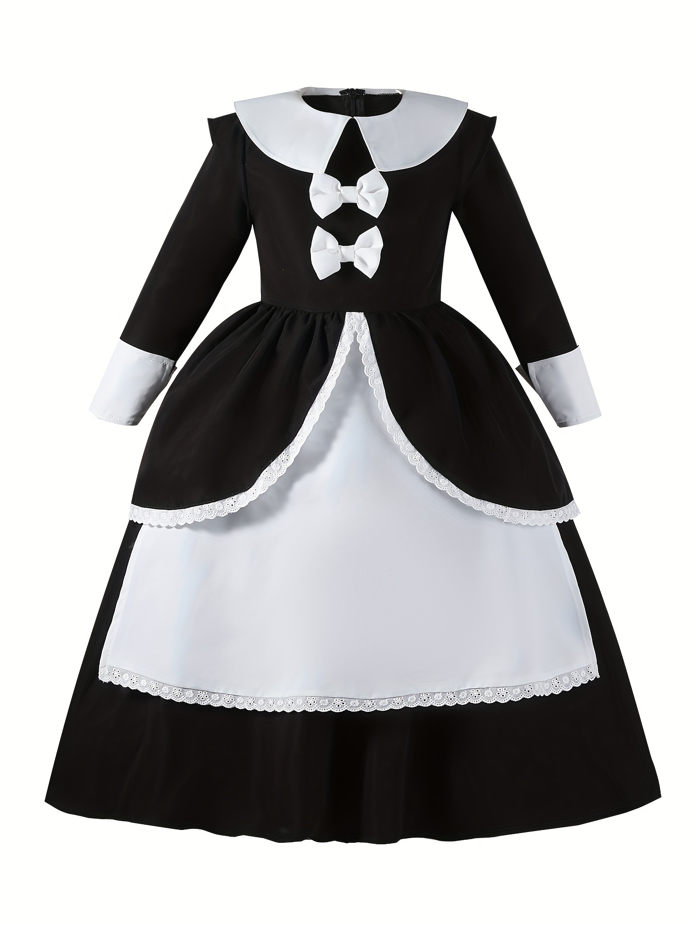 valley girls medieval elegant dress long sleeve line - Temu Oman