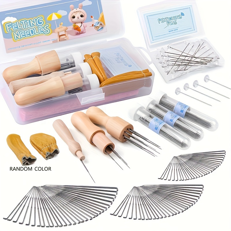 Felting Needles Needle Felting Tools Kit With 8 Needles - Temu