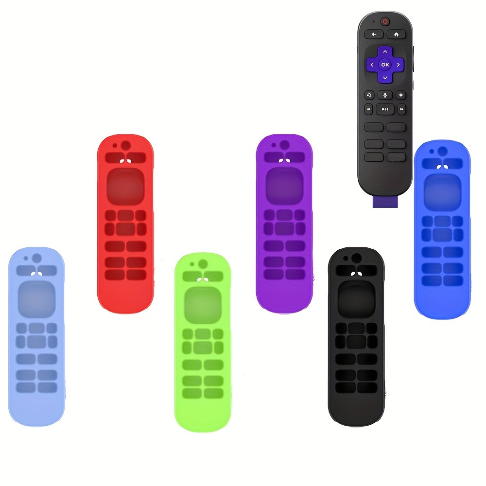 

1pc -the-dark Silicone Case For Voiceremote Pro - Drop-proof, Full Coverage With Lanyard (remote Not Included)