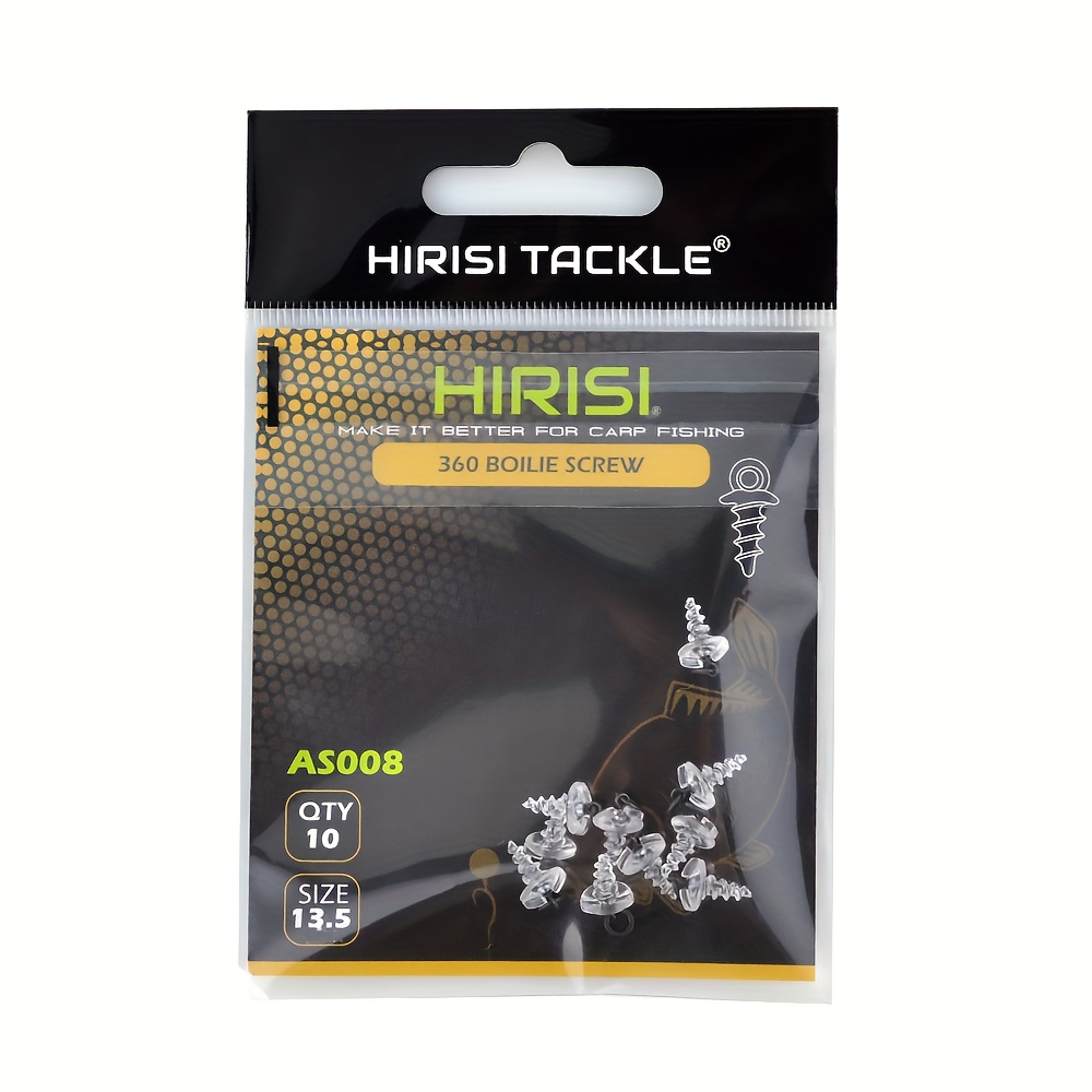 Image of 10pcs/pack Bait Holder Durable Floating Baits With Rings Stop Beads Boilie Screws Swivels Hair Rig Hook Link Outdoor Fishing