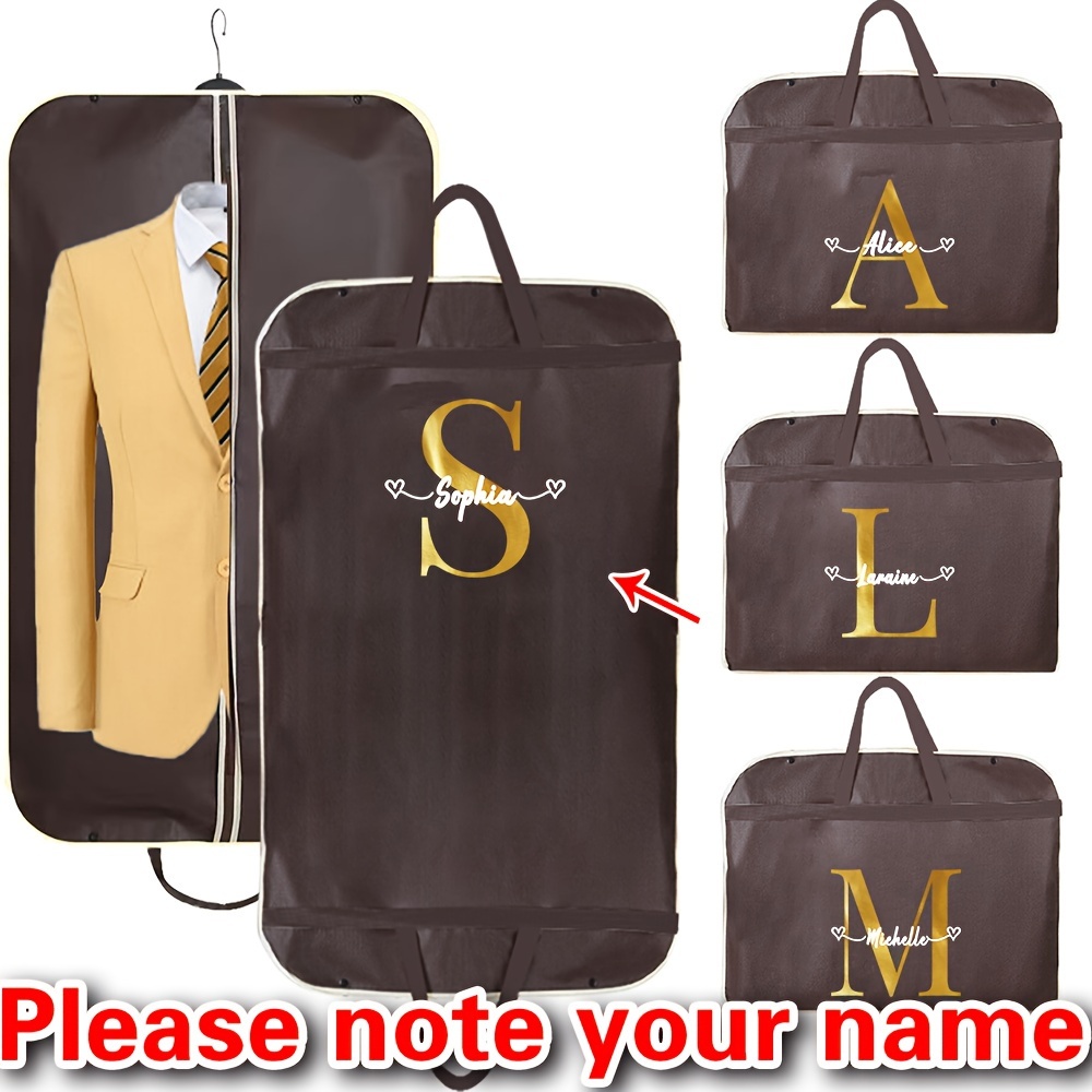 

Personalized Garment - Non-woven Dustproof Clothing For , , - Monogrammed 26 - - & Closet Organizer - /