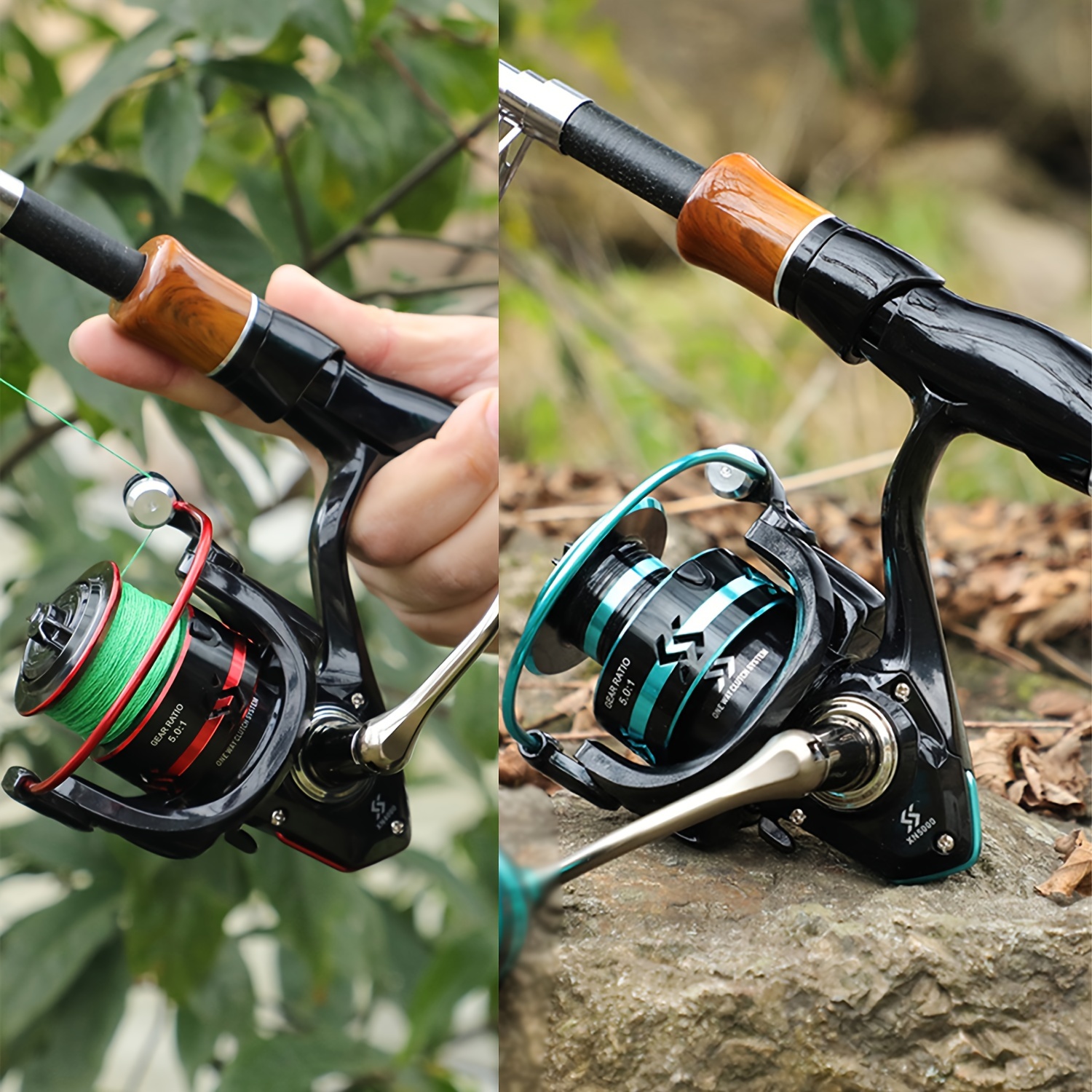 spinning fishing rod reel combo 1 6m 5 2ft - Temu Canada