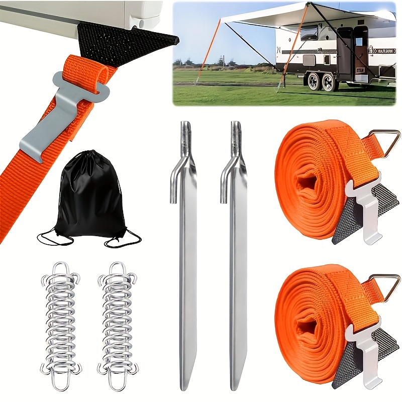 Image of 2-in-1 Awning External Parts And Additions, Compatible With , Fiamma, Domestic Awnings Suitable For Most Rvs, Ideal Rv Awning Additions