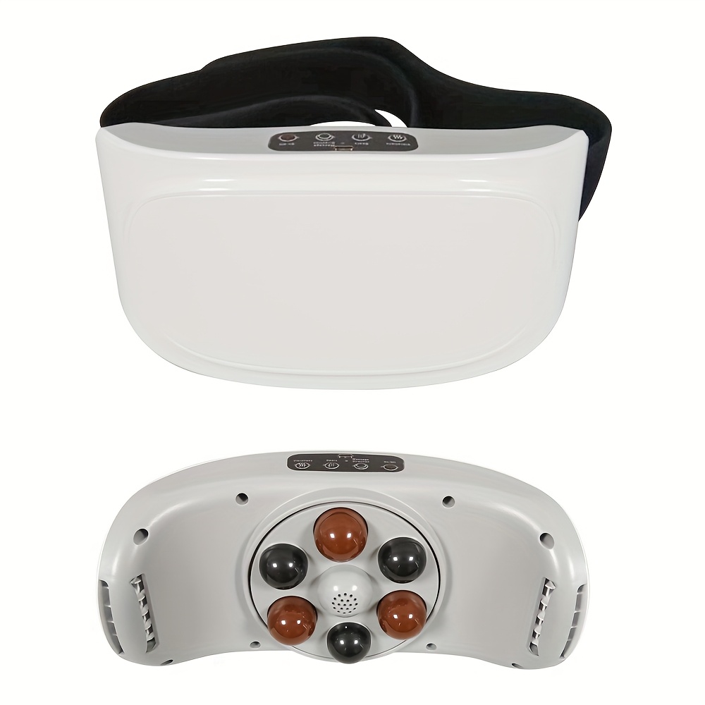 TEMU Fully Automatic Abdominal Massager With Adjustable Features, Usb Rechargeable Abdominal Massage Belt - A Portable Automatic Abdominal Massager,