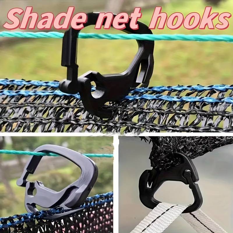 

30 Pcs Plastic Shade Net Clips - Ideal For Greenhouses, Sunshades & Outdoor Furniture