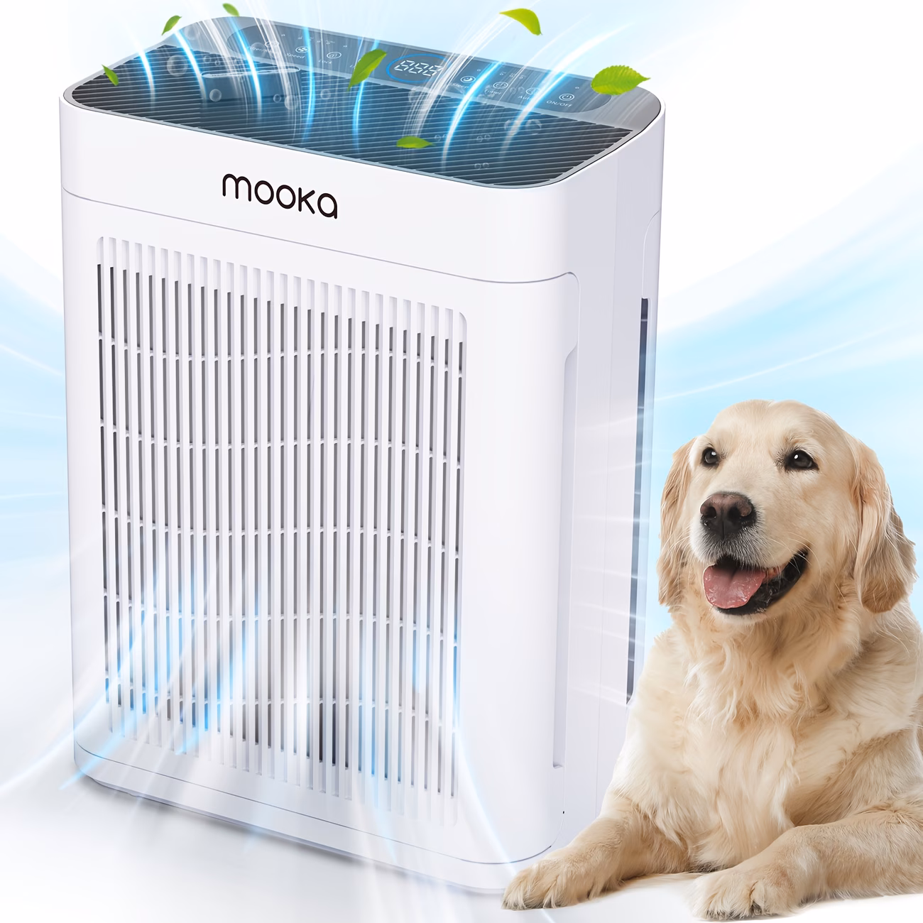 MOOKA Air Purifiers for Home Large Room Covers Up ...