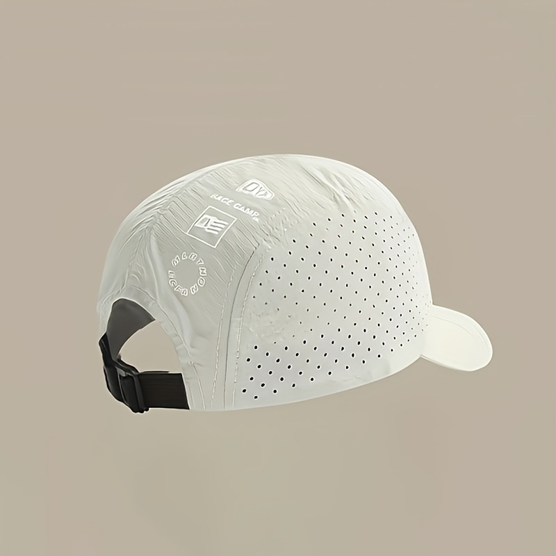 TEMU Gorra tipo de 1 pieza para hombre, transpirable y de secado rápido para verano al , gorra de malla para mujer, gorra de béisbol deportiva