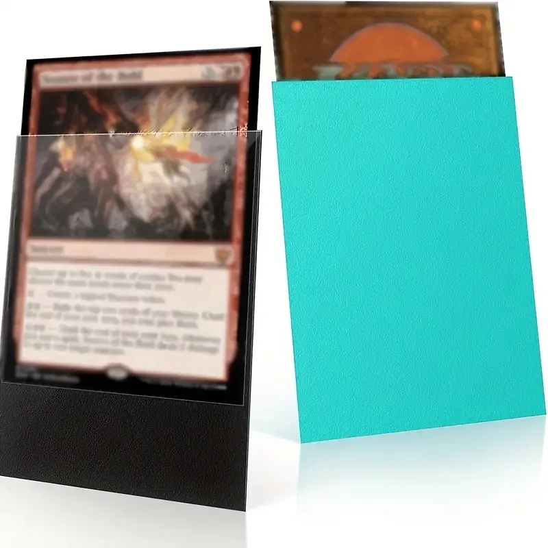 50 matte double sided card sleeves opaque backs smooth - Temu Belgium 50 matte double sided card sleeves opaque backs smooth - Temu Belgium