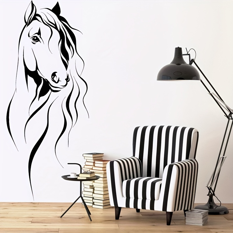 Image of 1pc Wall Stickers Pet Animal Vinyl Decal Removable Home Decoration Bedroom Living Room Wall Decal