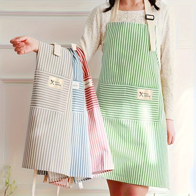 

Striped For & - - , For Cooking, , And Cleaning - Waist Up To 39.37in