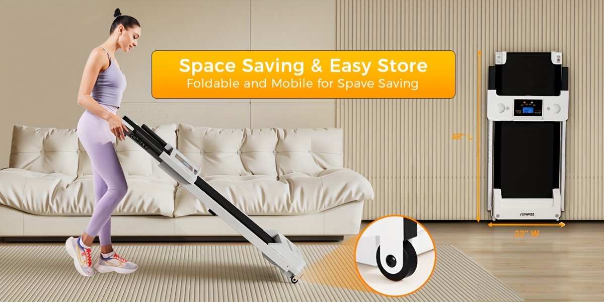 Home Electric Folding Treadmill Motor, LED Display, 3.0 Horsepower Silent Fitness Treadmill Exercise Trainer, for Walking, Running, Gym, Catering Specifically to The Fitness Needs Of Women.