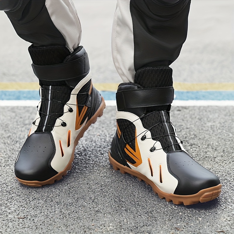 

Riding Boots Motorcycle Off-road Anti-slip Windproof Riding Motorcycle Shoes