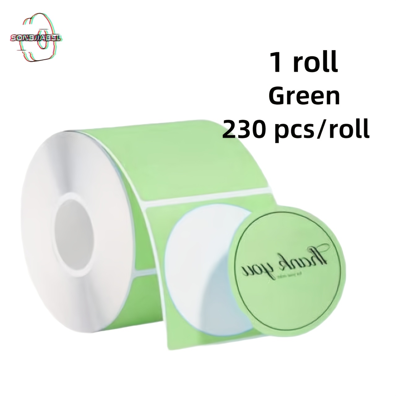 TEMU Circular50cm Color Thermal Circle Labels, Oil-resistant, Self-adhesive, Tear-resistant. Compatible With M110//m220/m221/ Printers. Gift