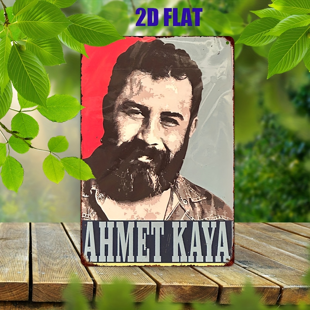 TEMU 2d Flat, 1pc 2d Flat Vintage Metal Aluminum Sign, Aluminum Painting, Vintage Wall Art, Garage Decor, 12x8 Inch, Wall Decor, For Man Cave, Gift
