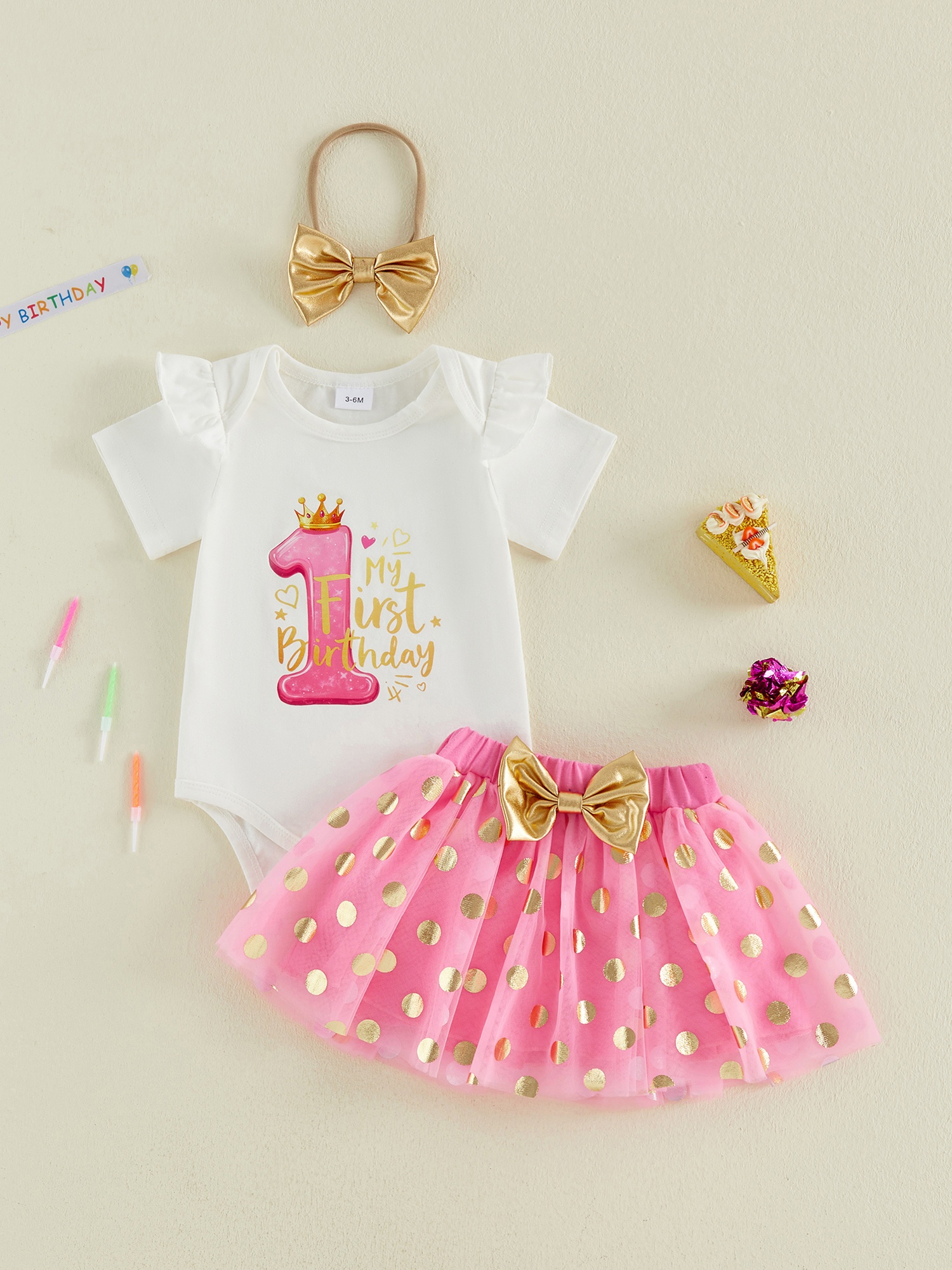 birthday photoshoot dresses Birthday Dress For Baby Girl | Dubai main image 1