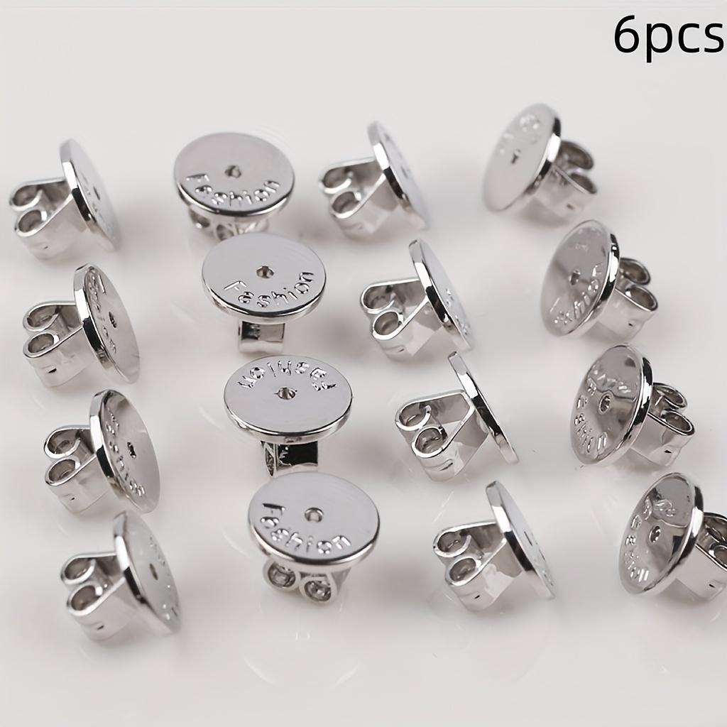 E-shop 6 Stück modische Ohrringe und Ohrringstopper, Ohrringe Anti-Fall und rutschfeste Ohrringstopper, Schmuck Zubehör