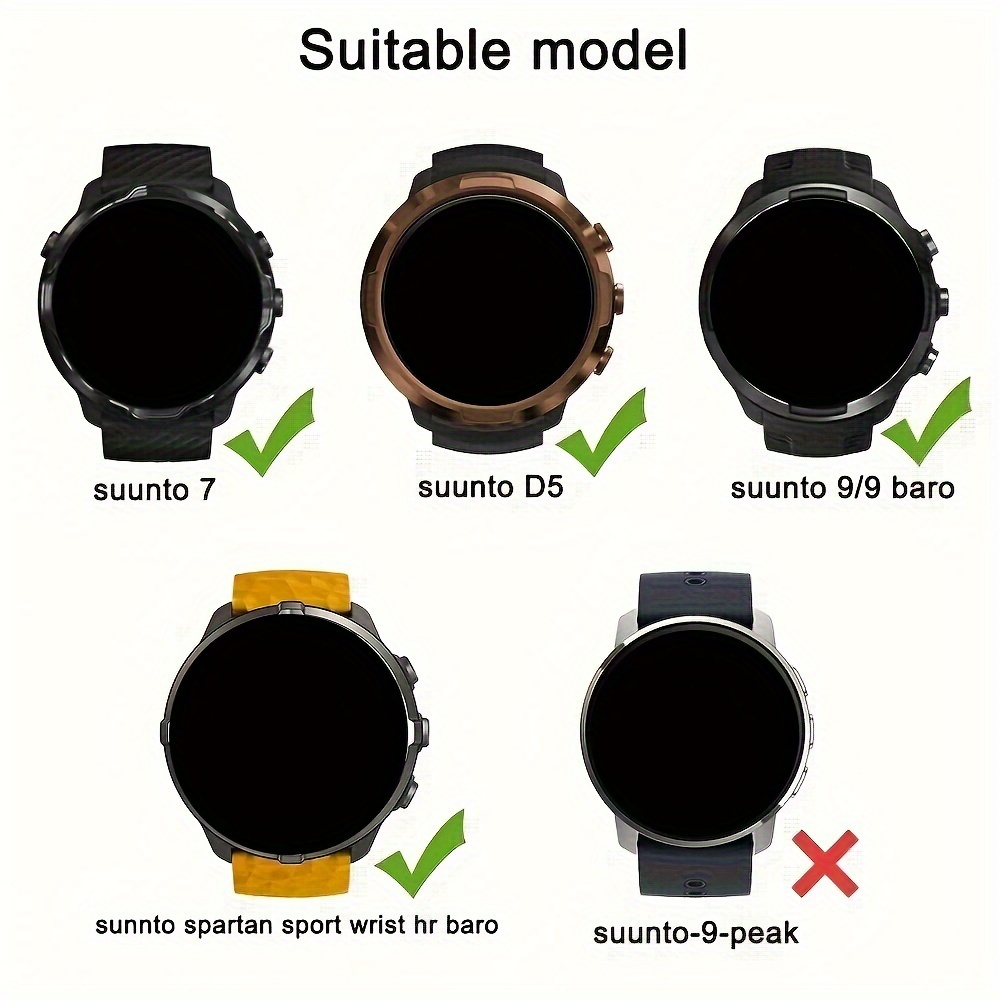 Suunto D5 E Smart24 Pasek Do Suunto 7 9 Baro D5 Spartan Sport Wrist Hr 24Mm Le Spartan - Foto 13