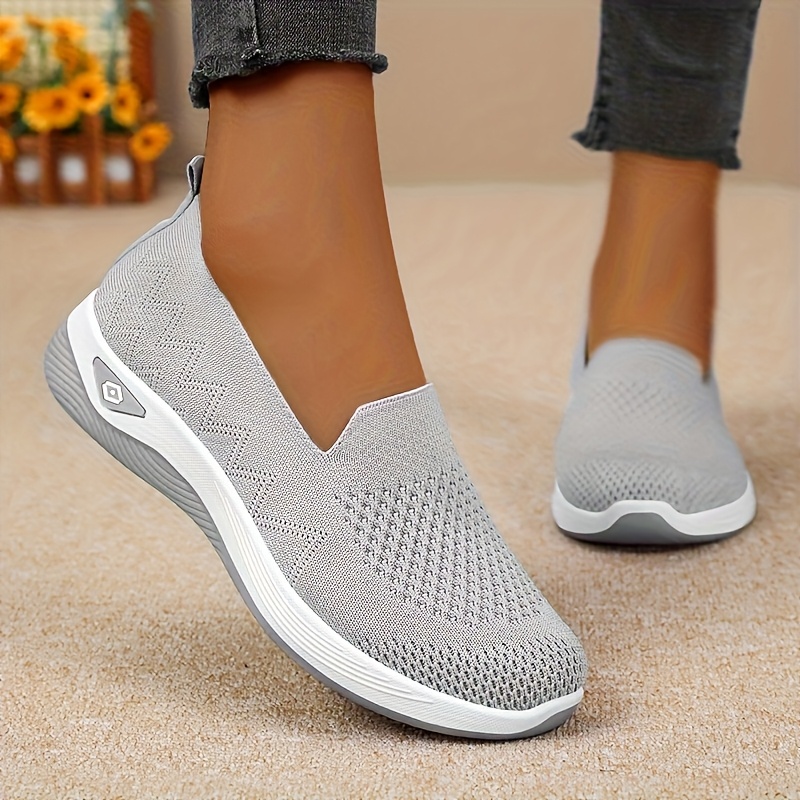 womens slip on casual sneakers lightweight breathable mesh upper lightweight soft sole hand washable   versatile for daily indoor outdoor sports walking parties fitness camping vacations and holiday gifts multi color options