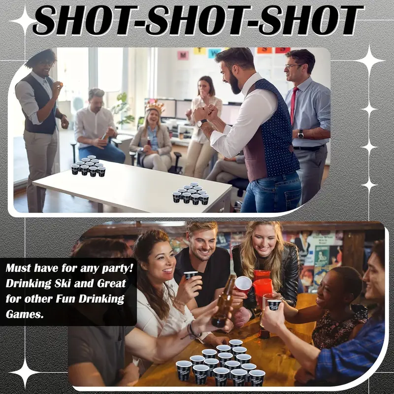 одноразовые стаканчики для шотов объемом 2 унции с крышками, упаковка 20 или 50 штук, черные бумажные стаканчики для горячих напитков, только ручная мойка, нескользящие, перерабатываемые, многофункциональные, для дегустационных вечеринок, праздников, Рождества, Хэллоуина, Октоберфеста, подробности дня 1