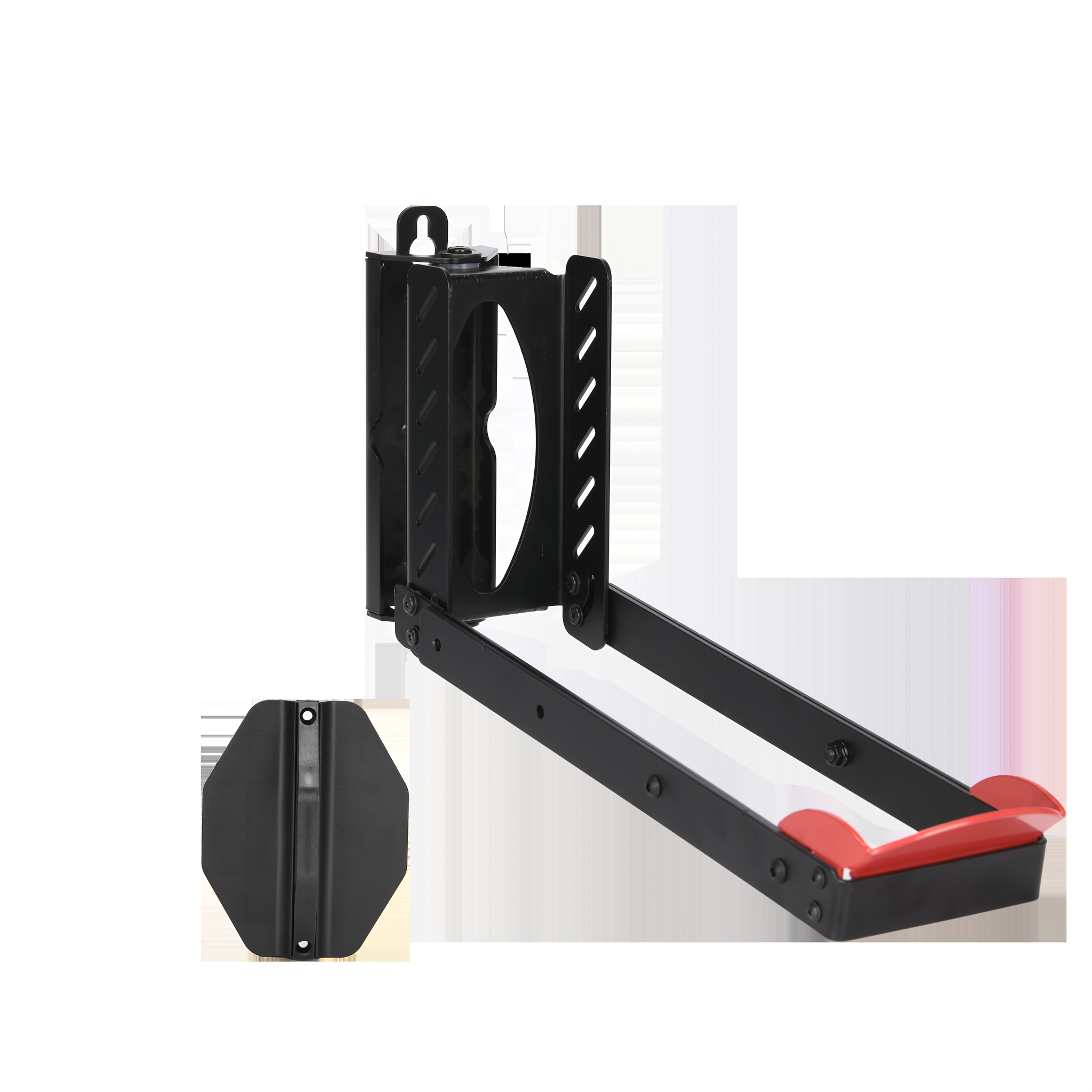 Image of A Easy-to-install Bicycle Wall Mount That Rotates. This Wall Mount For Bicycles Is Designed For Without The Need To Items, Making It Perfect For Hanging Bikes On Garage Walls