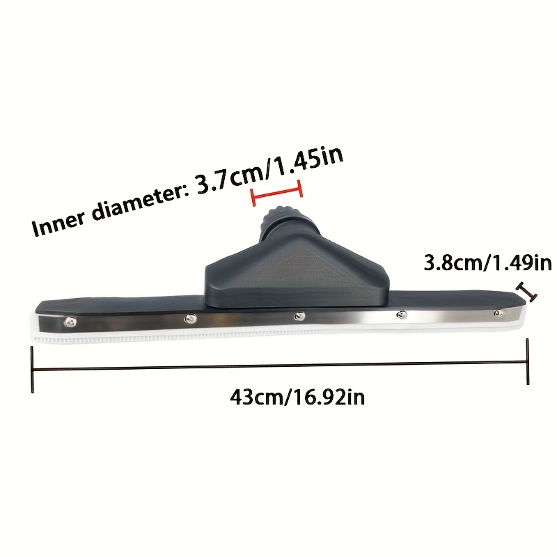 Image of Vacuum Cleaner Suction Head Scraping Accessories Brush Head Suction Scraping Head Universal