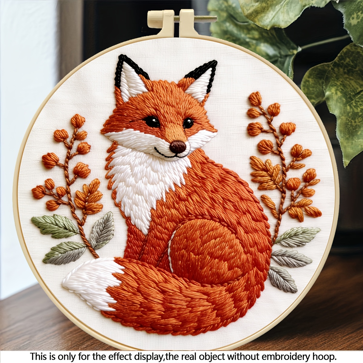 TEMU 1 Kit de Broderie Imprimée, Nouveau Kit de Broderie Point de Croix pour Débutants Adultes, Inclut Instructions de Motif et Ensemble Complet