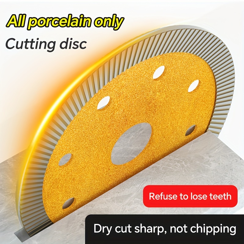 

Diamond Saw For - No-tooth, Dry Cutting For & Steel