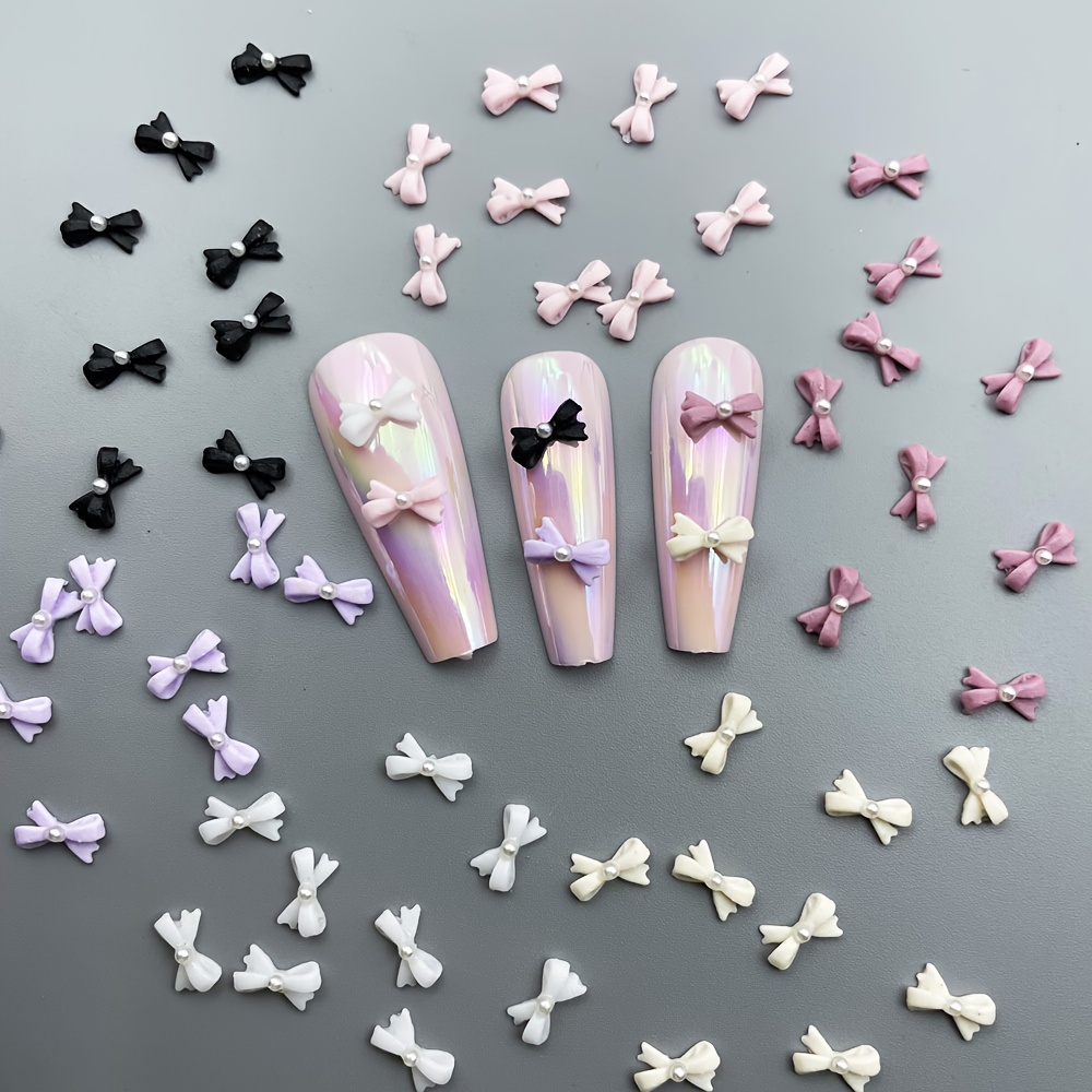 

30pcs Bow Set - 3d & Accents For Diy , Application And Long-