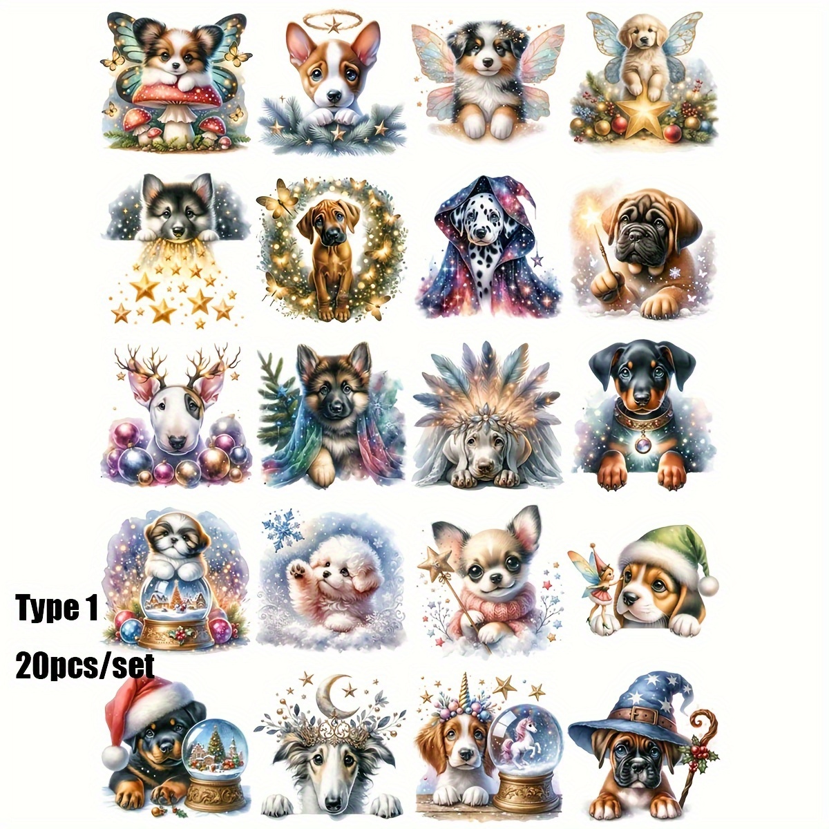 Christmas Dog - Diy Scrapbooking, Journaling & Album Decor | , - Paper Crafts