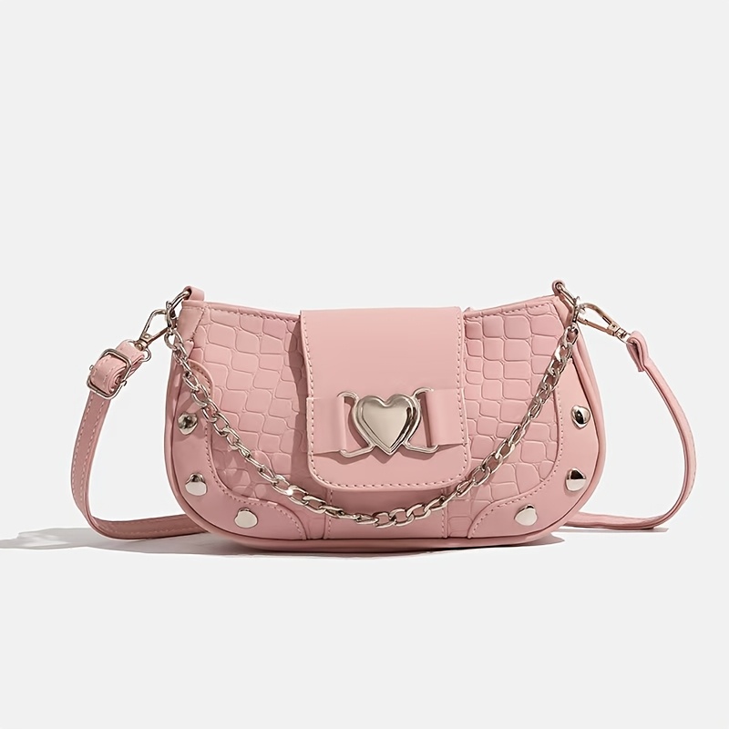 

Women's Casual Shoulder Bag With Zipper Closure, Bag For Shopping Use