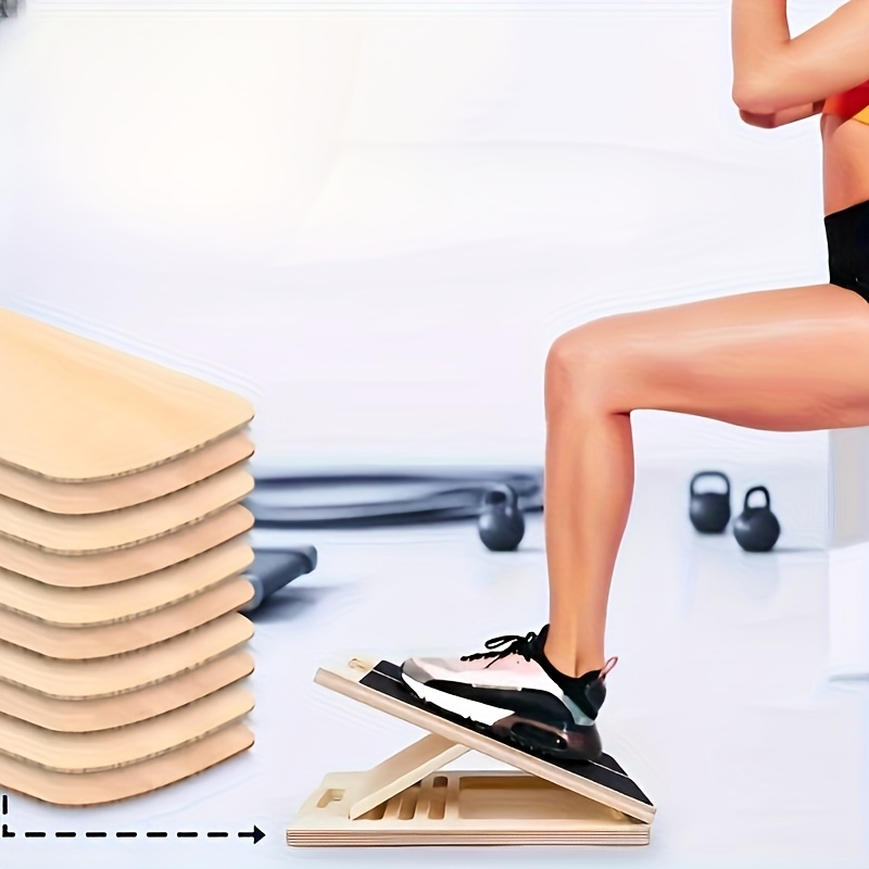 Set De 3 Rampes Inclinées Pour Squat Et Exercices De Mobilité - Fitness - Noir