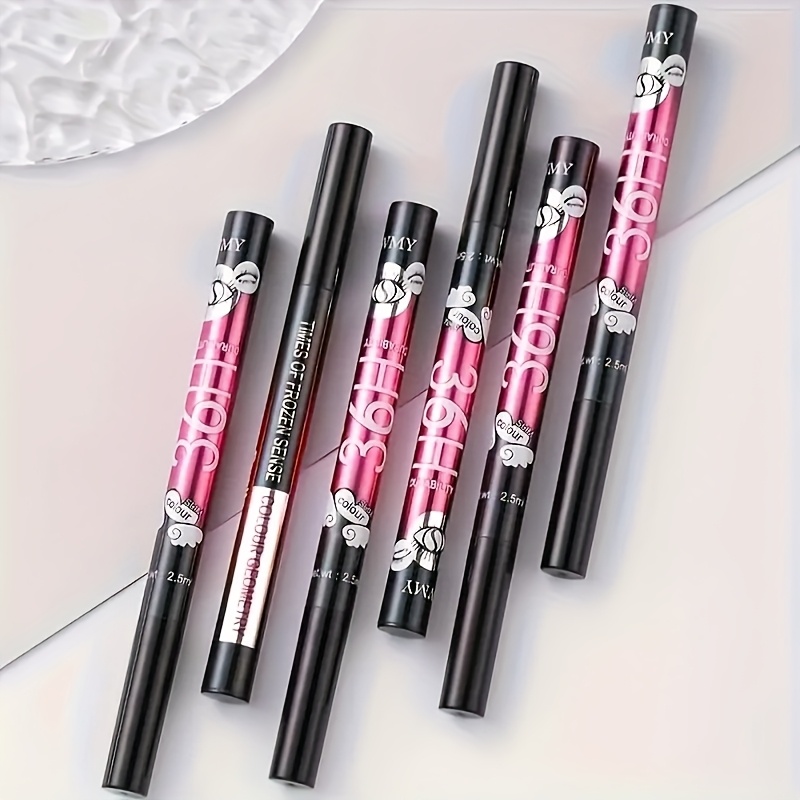 Ultra-Fine Tip Waterproof Liquid Eyeliner Pen, Smudge-Proof