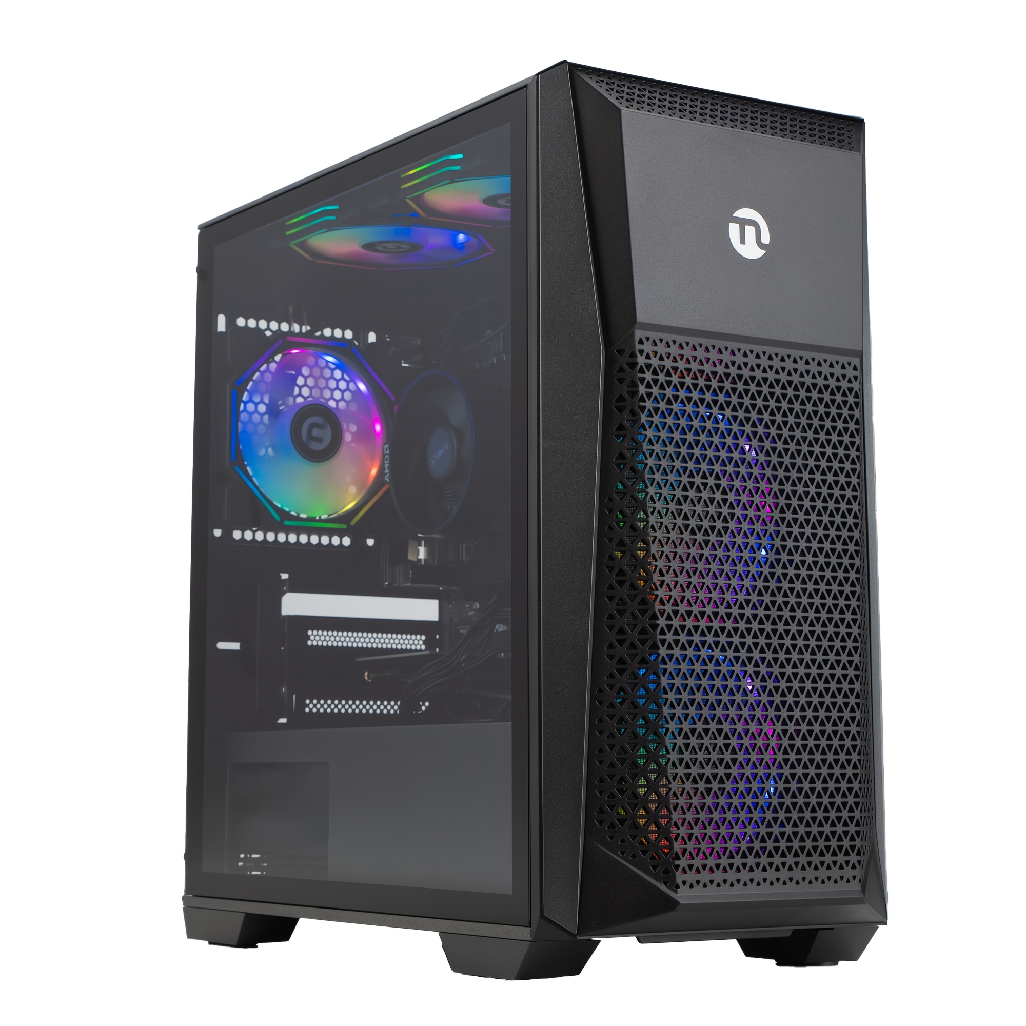 

Ningmei Gaming Desktop Pc , Vega8, 16gb Ddr4 , 1tb Ssd, 6 Rgb Fans, , Gaming Desktop