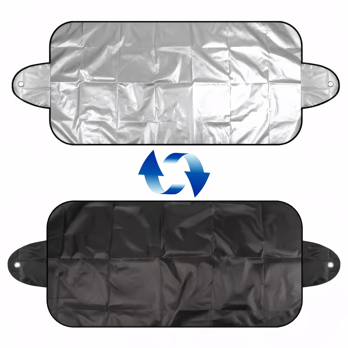 TEMU 1pc Front Windshield Snow Cover Sunshade, Sun Protection Heat Insulation Snow Protection, Heat Insulation In Summer Snow Protection In Winter,