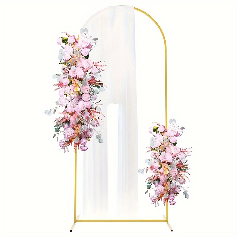 

1pc Metal Backdrop Stand, Arched Backdrop Stand Frame For Bridal Decoration