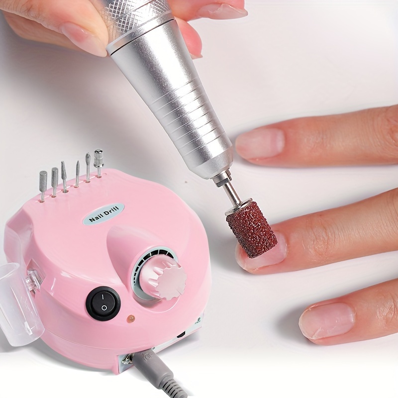 

Electric Nail Drill Set, Manicure & Pedicure Kit, Adjustable Speed And Direction, For Gel Nail Removal, Nail Repair, Salon & Home Use Gift