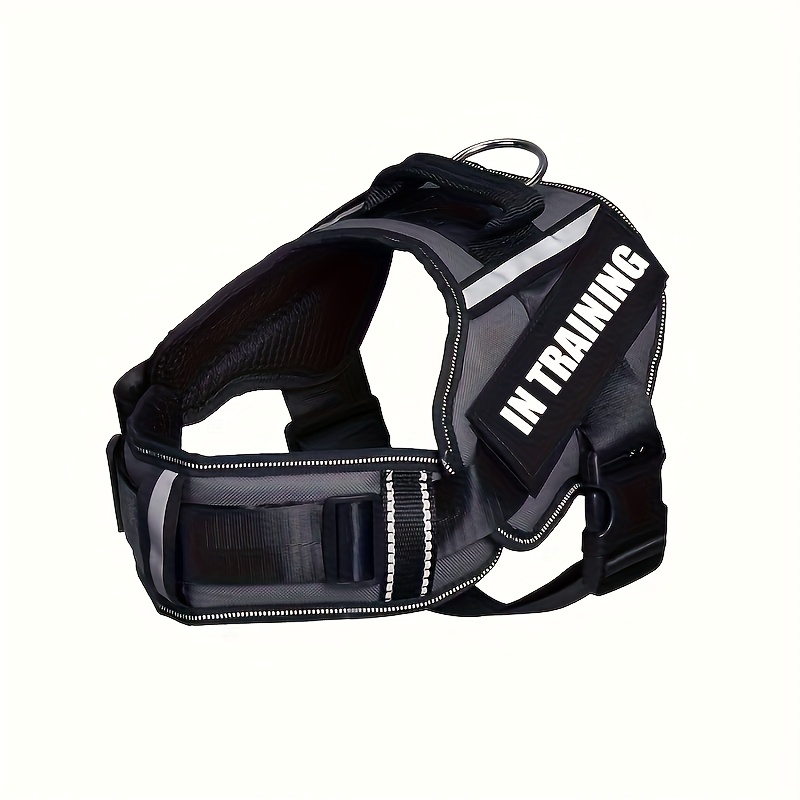 Adjustable Reflective Nylon Dog Harness, No Pull Vest