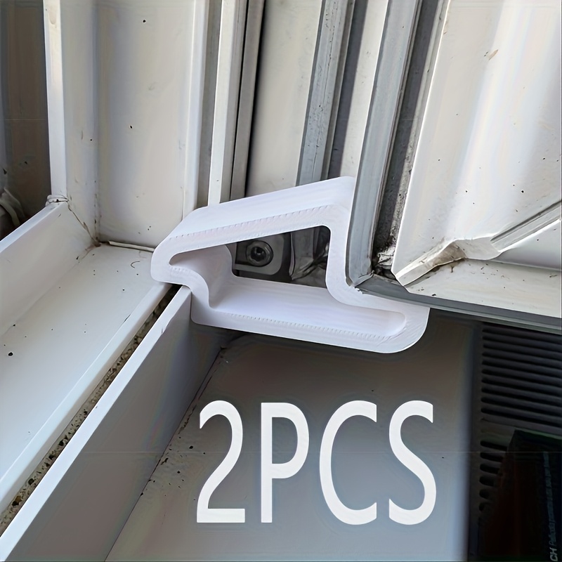 E-shop 2 Fensterstopper, Fensterblocker, robuste Kunststoffstopper verhindert Rutschen, einfache Struktur ist einfach zu bedienen, multifunktionales
