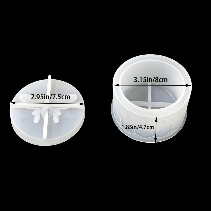 E-shop Harz Silikonformen, Glas Aufbewahrungsbox Silikonformen, Epoxidharzformen, Kerzenform Silikonformen, Tasse Silikonformen