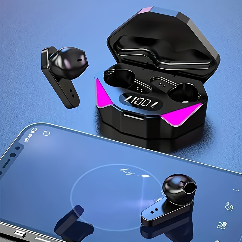 X15 Cool Flashing Battery Level Display Suitable for Gaming, Listening to Music, Making Calls with Ultra-Low Latency