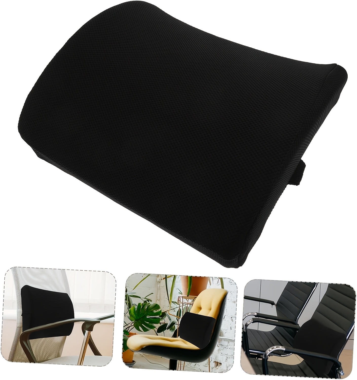 the lumbar support pillow is suitable for office chairs car back cushions to and   posture the lower back pillow is an orthopedic design suitable for games and desks chairs and sofas to lower back Product details 2