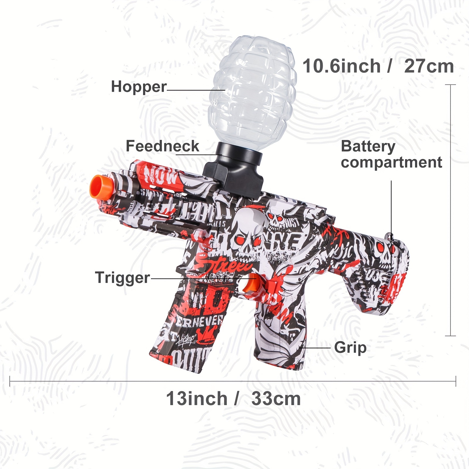 12+ Graffiti Gun Drawing