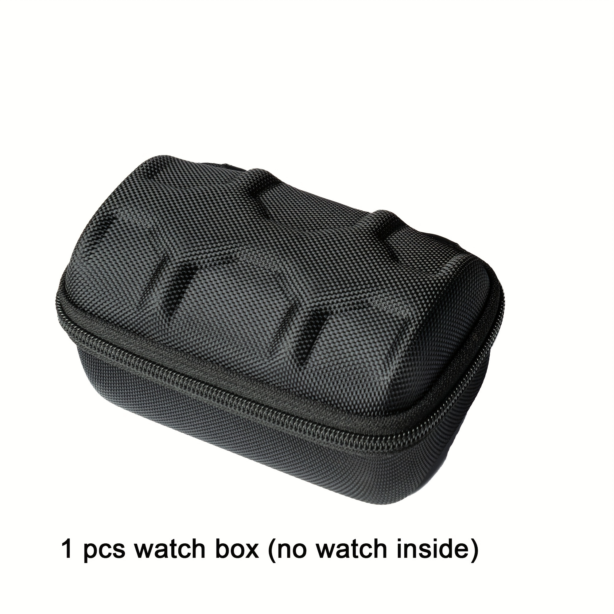 Image of 2 Watch Boxes, Storage For 2 Watches, Suitable For Large And Small Watches, With Shockproof Sponge Pillow, Portable For Travel, Hard Shell Watch Protection, Storage